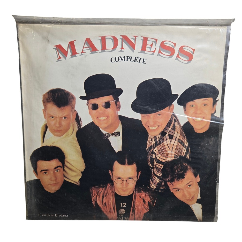 Complete Madness Vinyl LP Album 22L0411 Discos Victoria Stiff Spain Tested